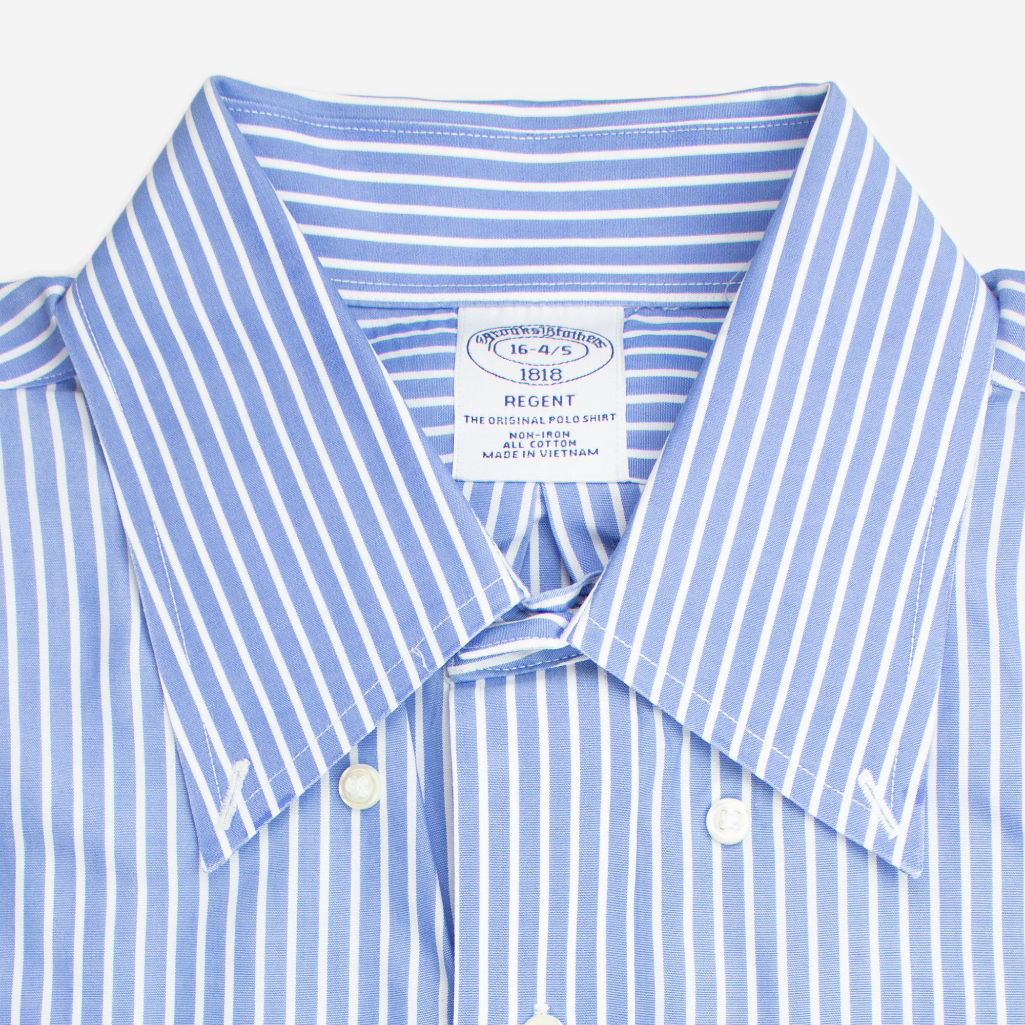 brooks brothers blue dress shirt BB18004 Men's Casual Brooks Brothers Oxford Shirts