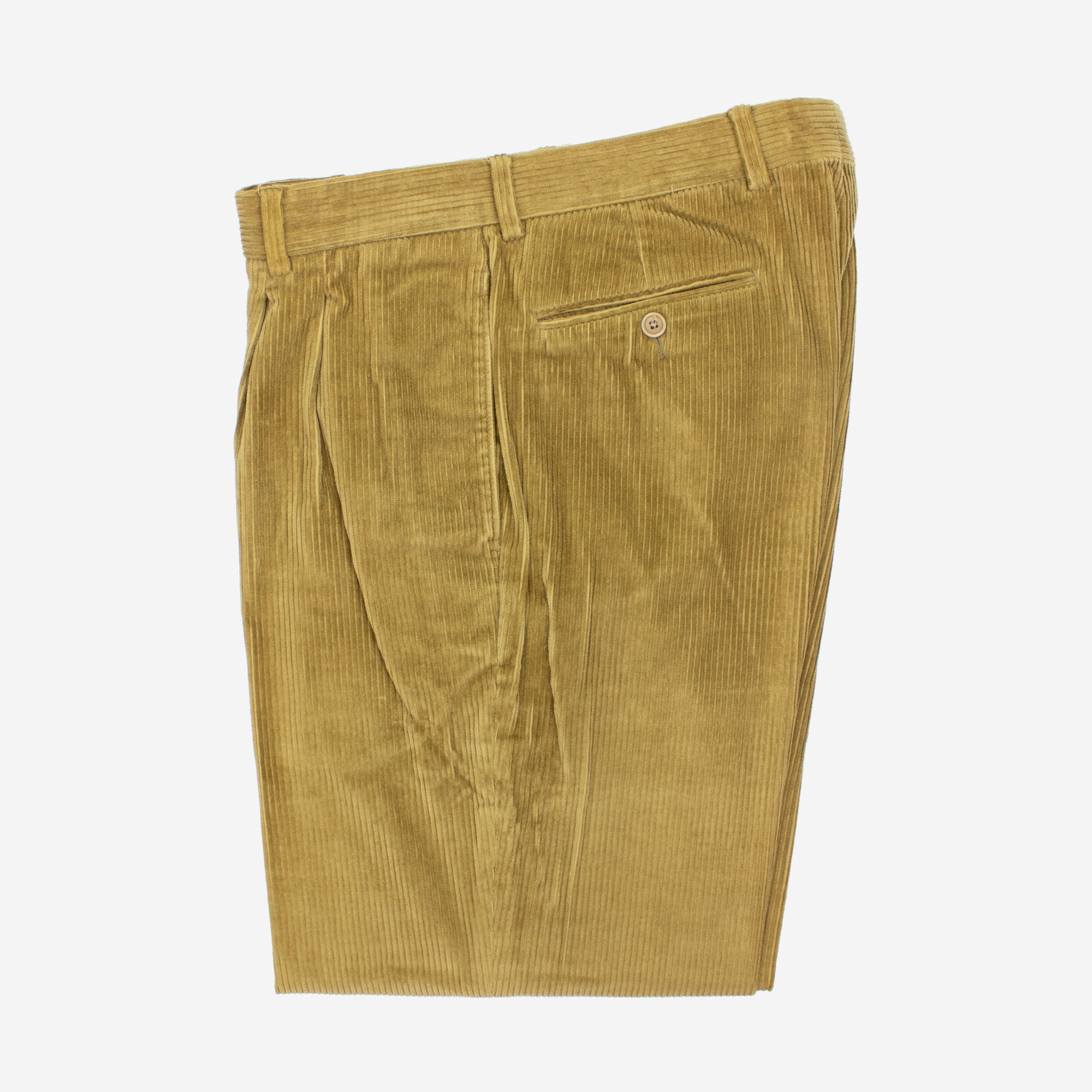 Vintage 100% Cotton 35/28 Carmel Wide Wale Corduroy Pants