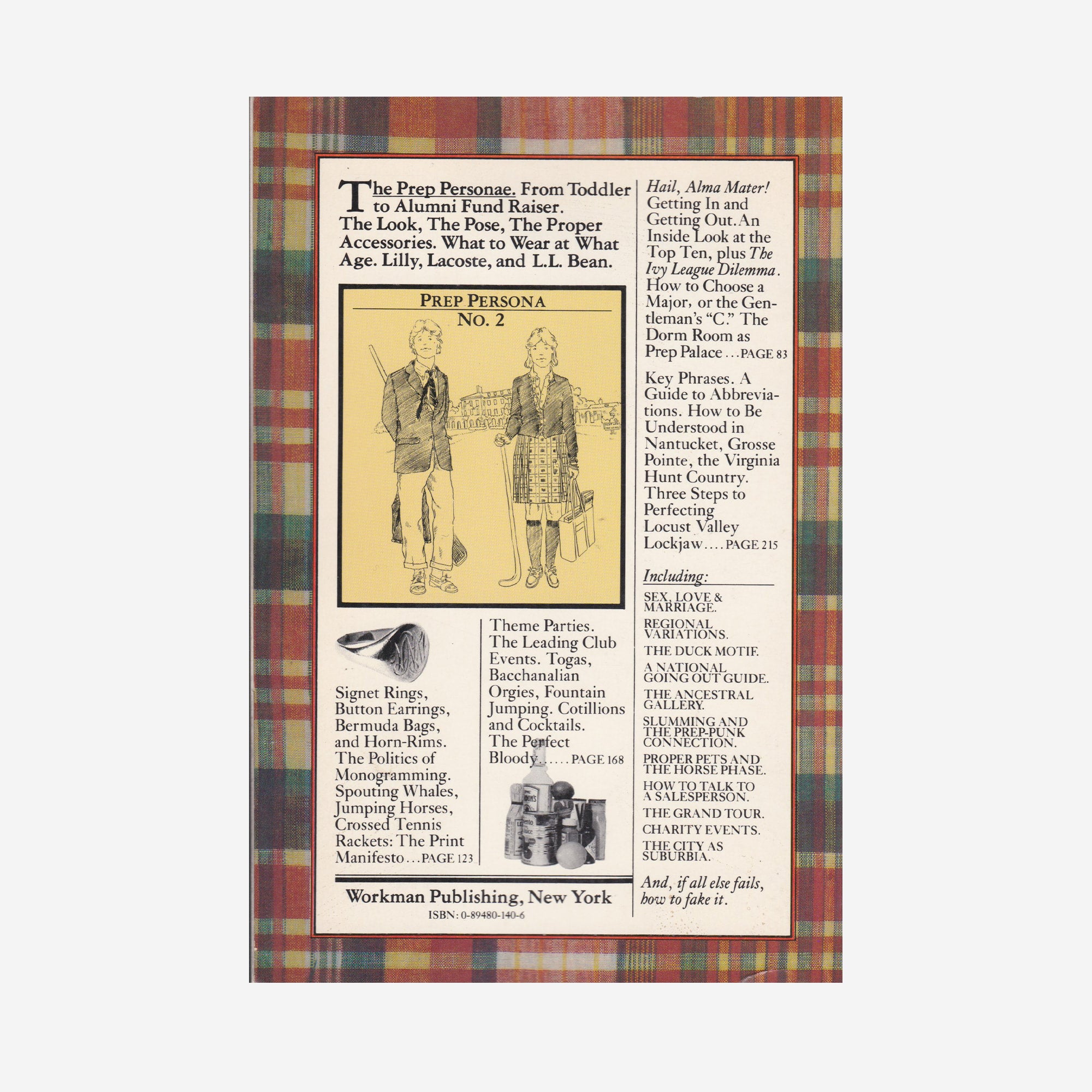 Vintage The Official Preppy Handbook, Lisa Birnbach — Workman