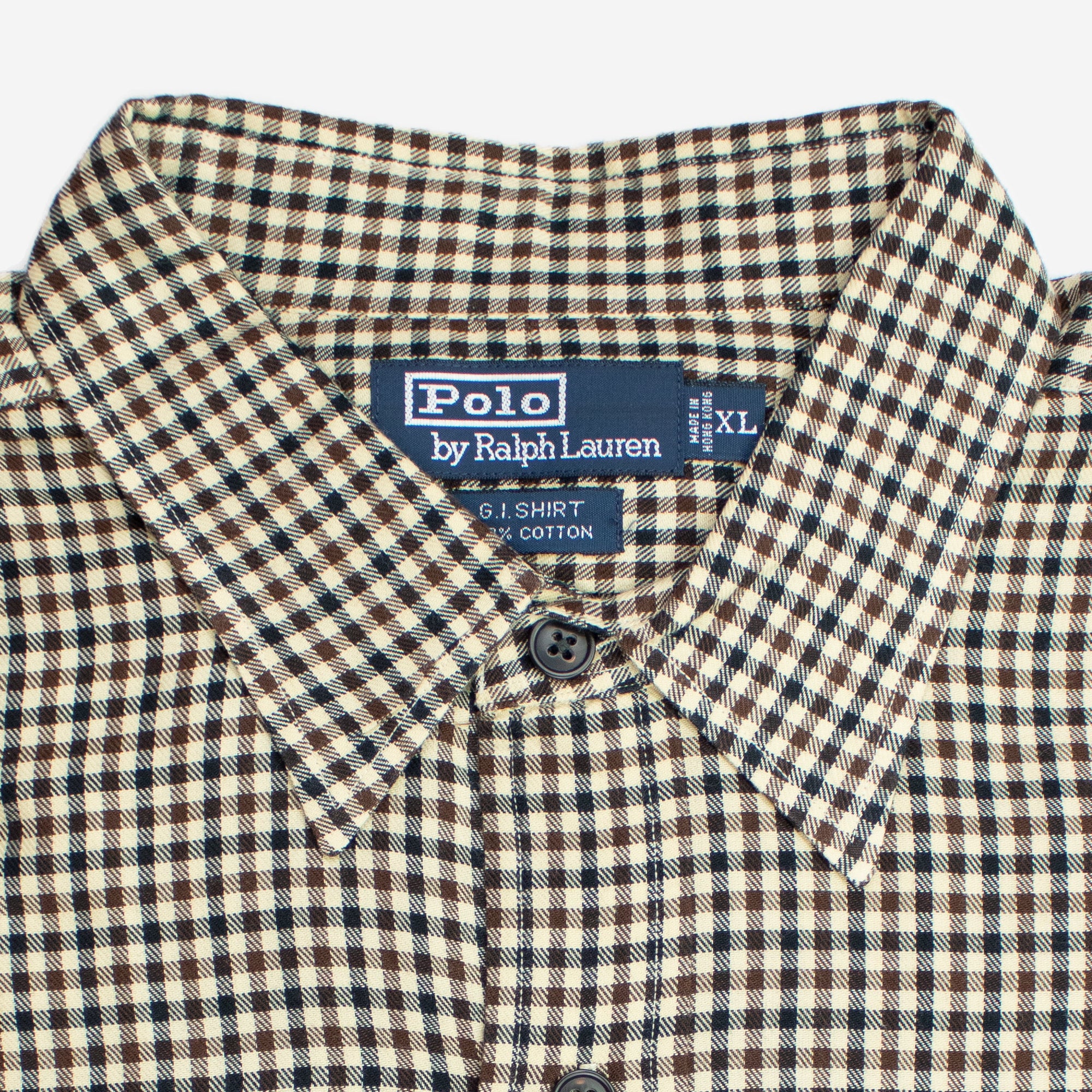 Vintage Polo Ralph Lauren Flannel Check Shirt | eBay
