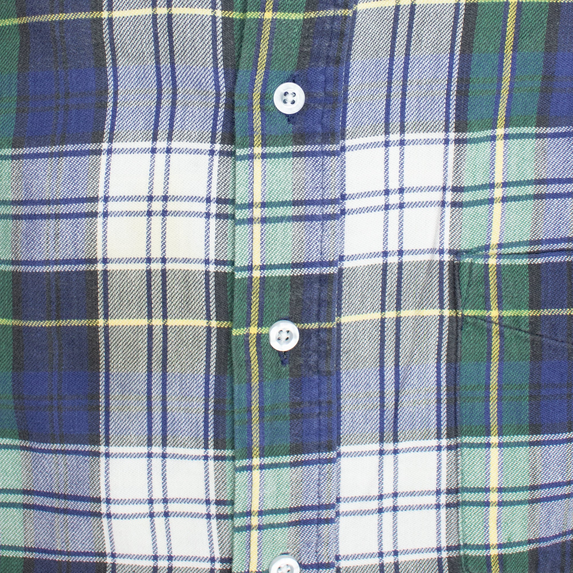 Il Gufo long-sleeve plaid-print shirt - Green