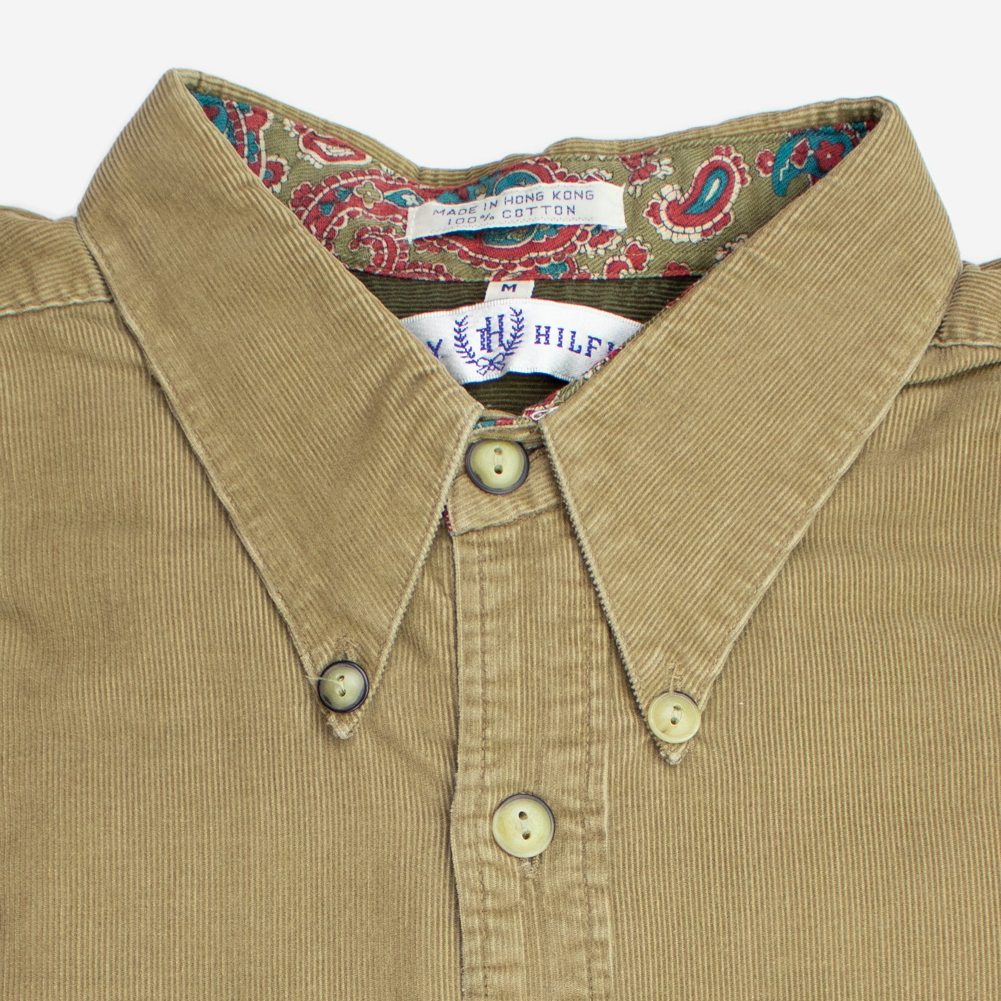 Tommy hilfiger corduroy shirt on sale