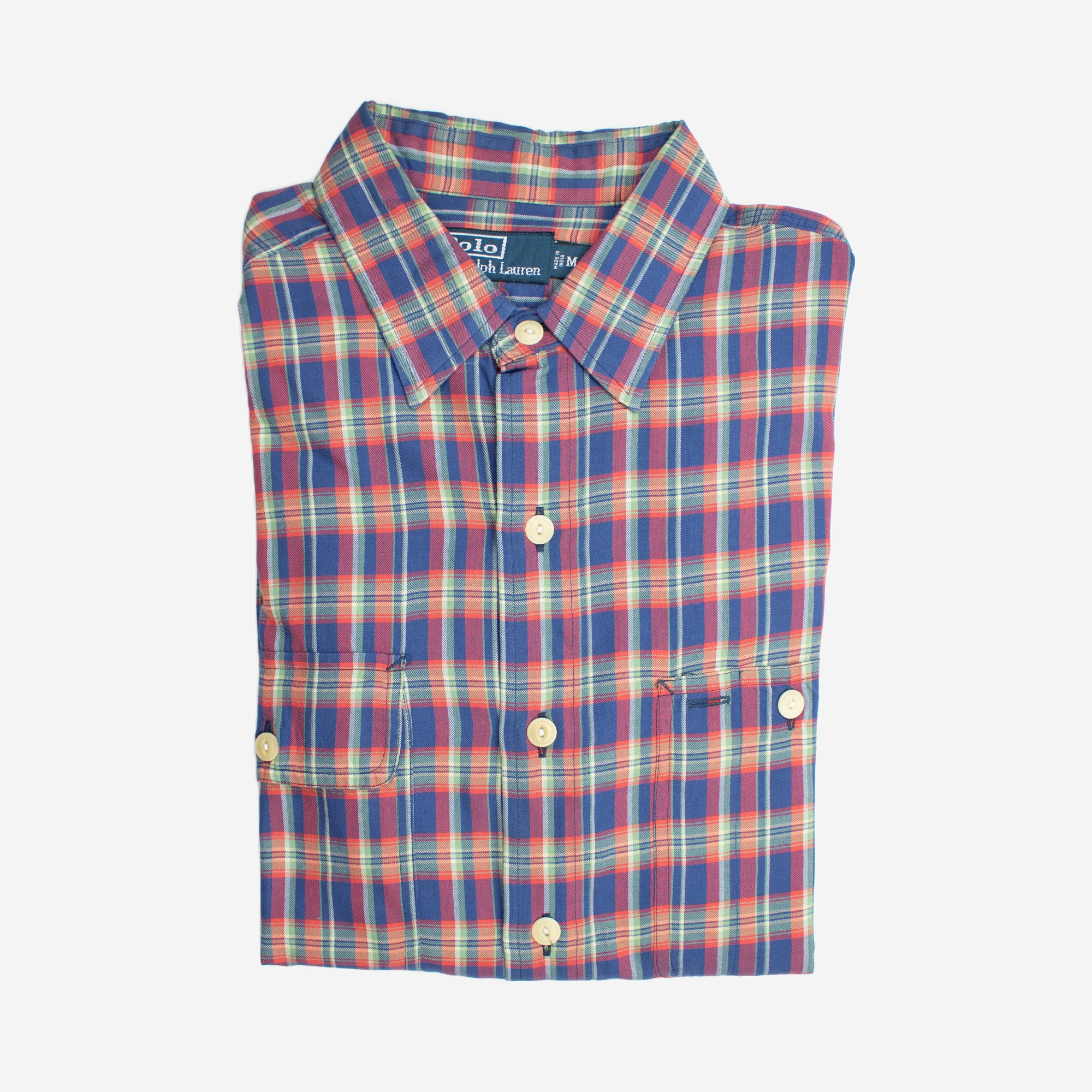 Polo red sale plaid shirt