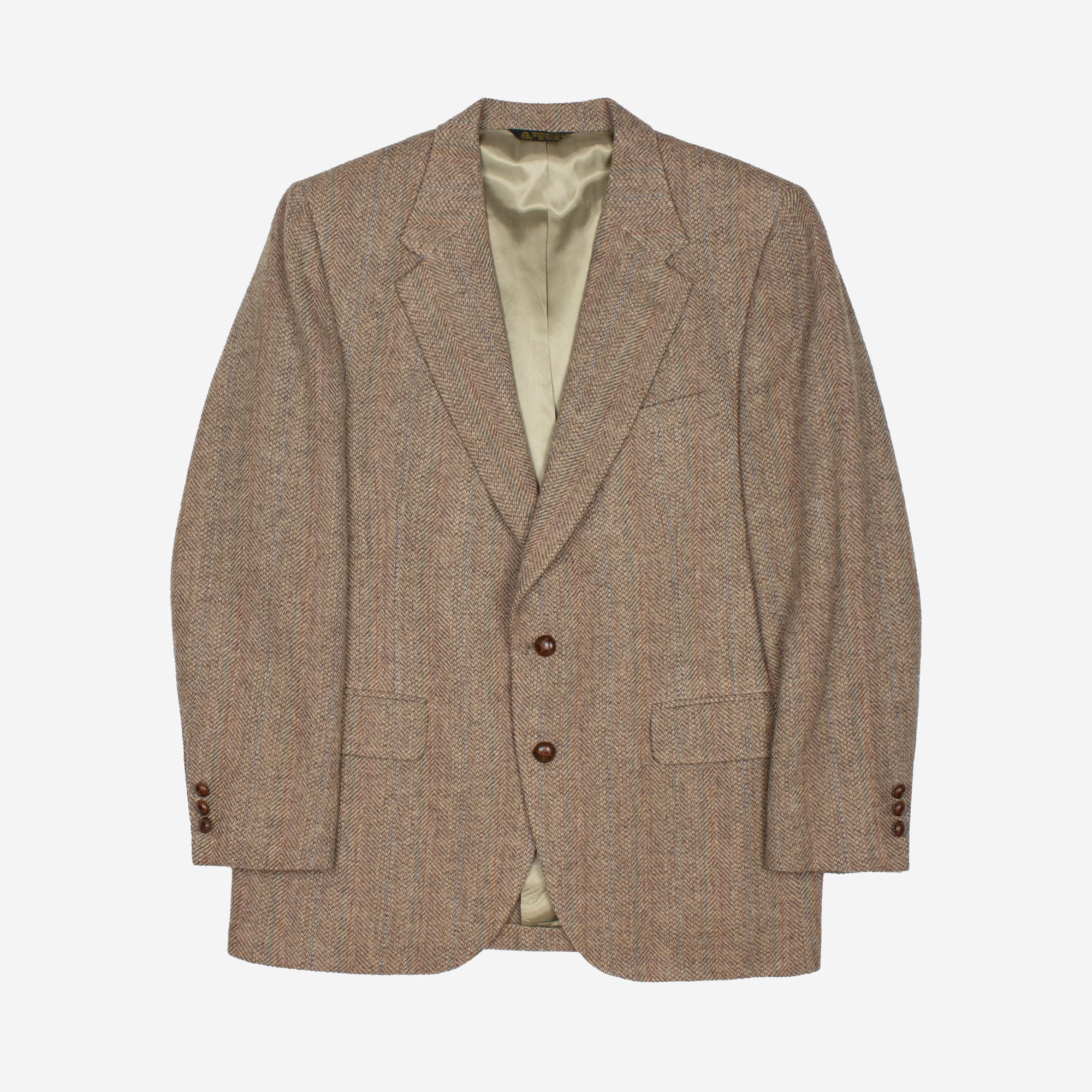 Vintage Harris Tweed 100% Virgin Wool Blazer